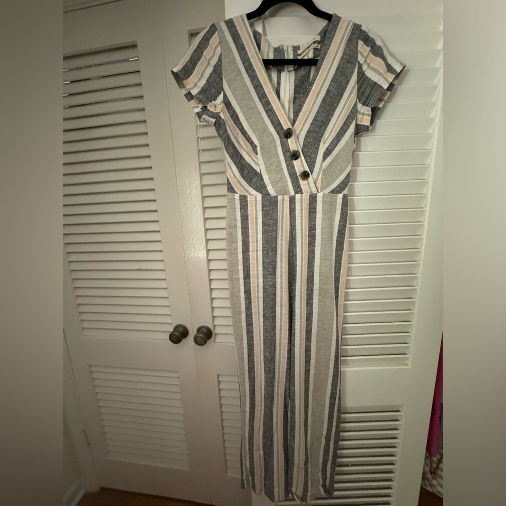 Urban Outfitters Linen Jumpsuit
